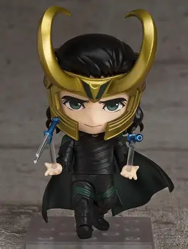 Anime Marvel Avengers Loki v Filmu Thor Srčkan Kawaii Super Junak 10 cm Dejanje Slika Igrače