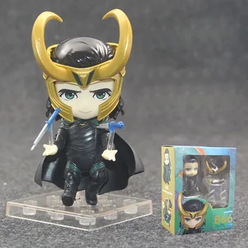 Anime Marvel Avengers Loki v Filmu Thor Srčkan Kawaii Super Junak 10 cm Dejanje Slika Igrače