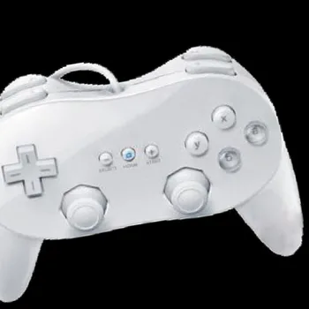 Bela/Črna Visoko Kakovostno Klasično Žično Krmilnik Za Igre Na Igralnih Daljinsko Pro Gamepad Šok Joypad Palčko Za Nintendo Wii 2