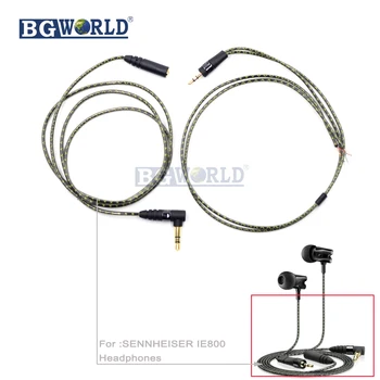 BGWORLD Zamenjava Žice Earmax Audio Stereo Slušalke Kabel Podaljšek kabla za SENNHEISER IE800 IE 800 slušalke slušalke del