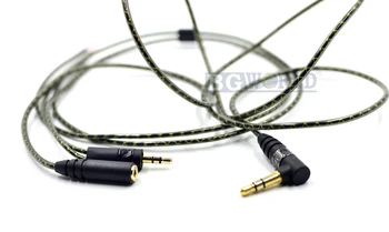BGWORLD Zamenjava Žice Earmax Audio Stereo Slušalke Kabel Podaljšek kabla za SENNHEISER IE800 IE 800 slušalke slušalke del