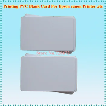 Inkjet Prazno PVC Kartica Bela ID Kartice za Epson /Canon inkjet P50 T50 T60 P50 L800 R200 R230 R260 IP4810 IP4700 IP4930 Tiskalnik