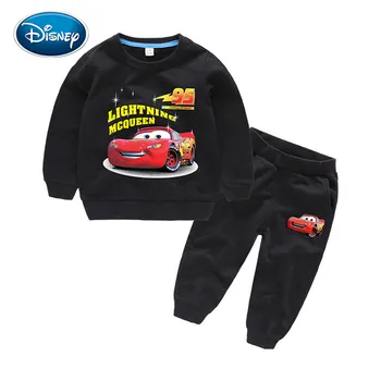 Disney risanke avto tiskanje obleka fant obleko spomladi in jeseni novi Evropski in Ameriški otroški pulover Otrok oblačila