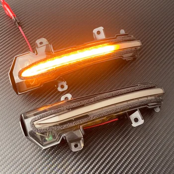 Dimljeni Črno Za Nissan Brcne Opomba 2017 2018 e-Power LED Dinamični Vključite Signal Blinker Zaporedne Strani Ogledalo Lučka Lučka