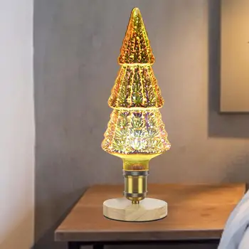 6W Ognjemet Žarnice Toplo Bela 2700 3D Božično Drevo Dekorativne LED Žarnica E27 Sijalko Imetnik Novo Leto Doma Hnaging Dekoracijo