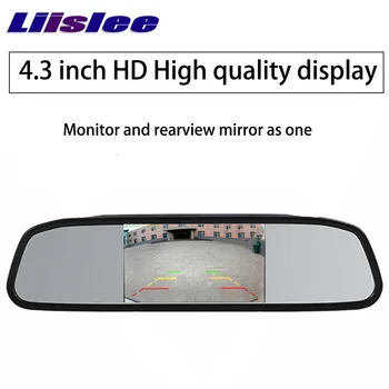 LiisLee Parkirišče Pomoč Sistem 4.3 Inc TFT LCD Avto Vzvratno Ogledalo Monitor Rearview