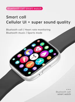 Bluetooth Klic Pametno Gledati Nepremočljiva Krvni Tlak Smartwatches Ženske Moški Polni, Zaslon na Dotik, Pametna Zapestnica PK T500 IWO 12 W26