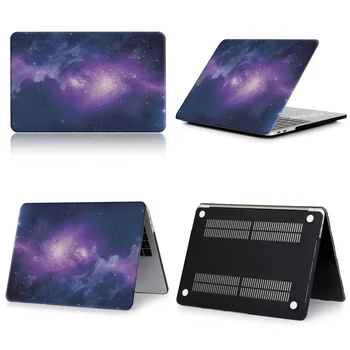 Marmor Laptop Primeru za Macbook Air Pro Retina 11 12 13.3 15 cm za Novi Mac Book 13 15 z Dotik Bar +Tipkovnico Pokrov