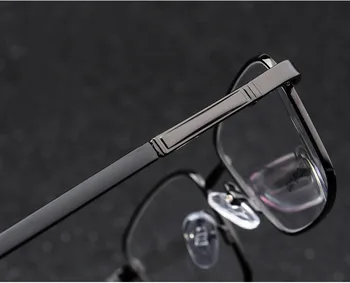 Celoten Okvir Debelo Pozlačeni Full Frame Ultra Lahke Kovine Zlitine Optičnih Očal Okvir Unisex Recept Okvir