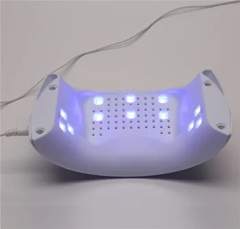 Najnovejši 9SD UV-LED Lučka za Nohte, Lase za Hitro Sušenje Vsi Geli 12 Led UV Lučka za Nohte Pralni 60-ih letih 120s Časovnik USB Priključek