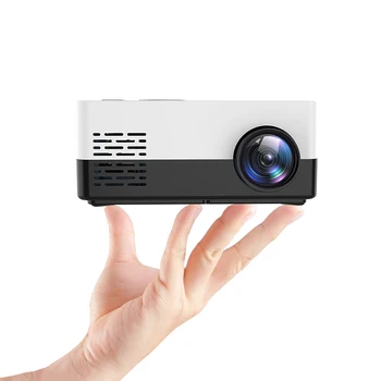 NOVA bela S261 oddaljen nadzor LED projektor za domači kino na prostem kino podporo pametni set top box igralno konzolo projekcija