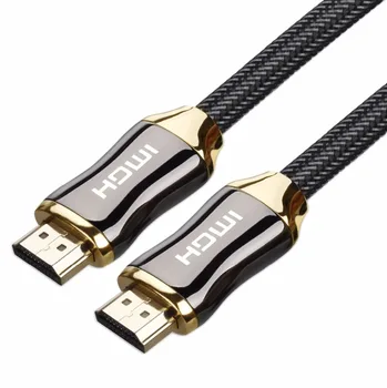 Visoka zmogljivost HDMI Kabel HDMI na HDMI kabel HDMI 2.0 4k 3D Kabel za HD LCD TV Prenosnik PS3 Projektor Računalnik Kabel 1m 3m 5m