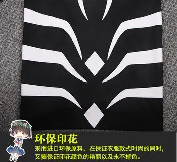 Anime Določene Magične Indeks Pospeševalnik Black Tee Cosplay Kostum Kratkimi Rokavi, Posadke Vratu T-shirt Priložnostne Vrh