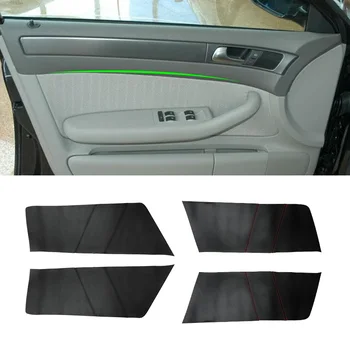 Za Audi A6 Leta 2004 Vrata Avtomobila Plošča Mikrovlaken Usnja Kritje Zaščitno Prevleko