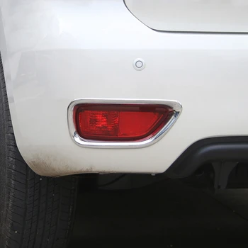 ABS Avto Styling Zadnje Luči za Meglo Lučka Okrasni Pokrov Trim Okvir Nalepke za Nissan Patrol Y62 2011-2017 Avto Dodatki