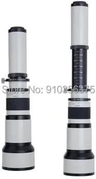 JINTU 650-2600mm z 2X Teleconver Telefoto Zoom Objektiv za NIKON D90 D750 D5600 D3300 D3200 D5300 D3400 D7200 D750 D500 D7500