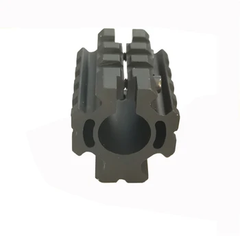 Nizko Profil 19 mm .223 rem 5.56 mm Obroč Plina Blok Quad Železniškega Nastavek za Airsoft, Lov 0.75