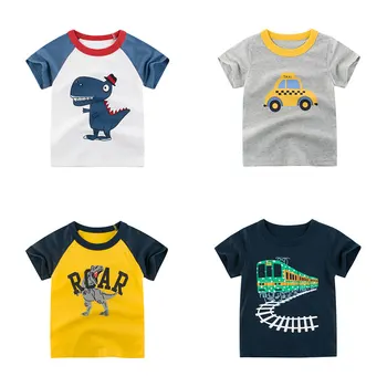 Otroške blagovne znamke kratek rokav t-shirt bombaža t-srajce fant, fant, fantje in dekleta majice, vrhovi otroci T-shirt poletje