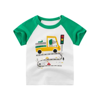 Otroške blagovne znamke kratek rokav t-shirt bombaža t-srajce fant, fant, fantje in dekleta majice, vrhovi otroci T-shirt poletje
