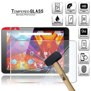Tablični Kaljeno Steklo Screen Protector Kritje za Fusion5 104 10.1 Incn Android HD Zaščito za Oči Anti-Fingerprint Kaljeno Film