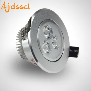 LED Spot LED Downlight Zatemniti Svetlo Vgradne 6W 9W 12W 15W 21W LED Spot luči dekoracijo Stropna Svetilka AC 110V 220V AC85-26V