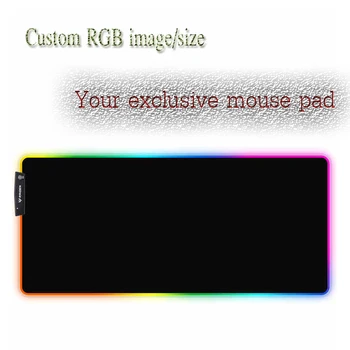 XGZ Anime Velika Igra Igralec RGB LED Osvetlitev Ozadja USB S Črto Mouse Pad po Meri XXL RGB Sliko Velikosti 90X40