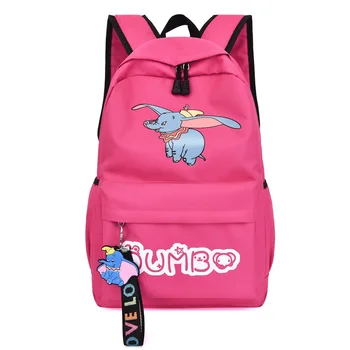 Disney risanke Dumbo nahrbtnik torba študent vrečko divje, velike zmogljivosti, torba nahrbtnik, torbico