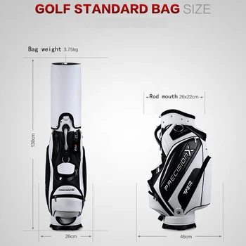 Golf Šport Paket Standard Vrečko 2020 Slog Moški Strokovno Žogo Osebje Voziček Vrečko S pokrovom Kača Linije Vodotesno PU Novo PGM