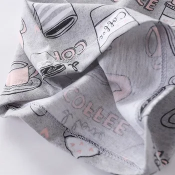 Ženske Sleepwear 2019 Poletje Novo Karton Tanke Pižamo Nastavite Svoboden Bombaž Preprost Stil Žensk Svoboden Homewear 2Pcs Sklop Priložnostne Obrabe