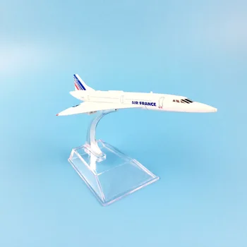 Concorde Air France Diecast Letalo Model Letalo 1/400 Obsega Diecast Letalo Letalo Zlitine Model Otroci Igrače Zbirk Darila