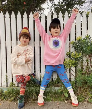Facejoyous Otroci Jeseni, Pozimi Fleeced Majica TAO 2020 AW Fant Fant Modi Trenirke Dekle Pade Top blagovne Znamke Malčka Vrhovi Majice