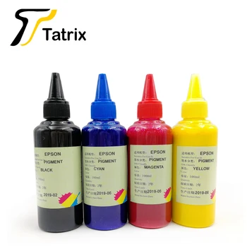 Tatrix 6 X 100 ML Polnjenje s črnilom Za Epson kartuše , Pigment Ink Photo Črnilo za Epson Inkjet tiskalnik .