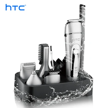 HTC 5 v 1 Multi-funkcijo Las Clipper Gospodinjstva Osebno Nego Električni Brivnik Frizuro, Brada, Nos Lase Rezanje Razor