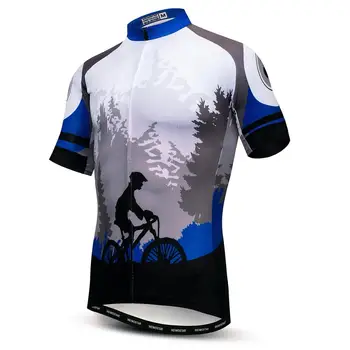 2020 kolesarjenje jersey Moški Gorsko Kolo dres Pro MTB Kolesarski Majica Cesti Vrh dirke Ropa Ciclismo suknjič poletje kratek rokav modra