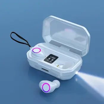 M12 brezžične slušalke touch kontrole Bluetooth 5.0 slušalke slušalke TWS športne slušalke šumov LED zaslon nepremočljiva