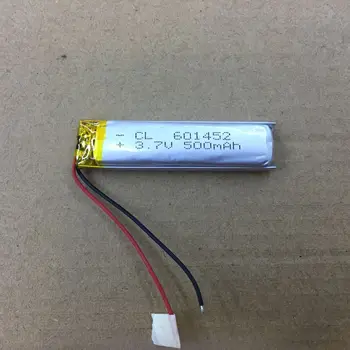 3,7 V litij-polimer baterija 601452061452 500mAh poslovnih snemanje peresa žvečilni gumi baterije