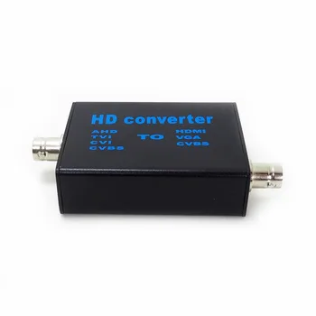 Mini Converter AHD41 Video Signala Pretvornika Signalov, Vhod AHD TVI CVI CVBS, Da HDMI/VGA/CVBS Izhod Signala Pretvornika