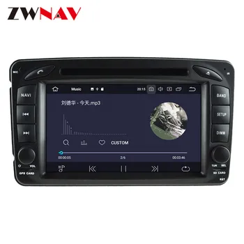 Android 10 Z DSP Carplay IPS Zaslon Za Mercedes Benz Vaneo Vito Viano C-W203 CLK-C209 W209 G-W463 GPS autostereo BT Radio Fr