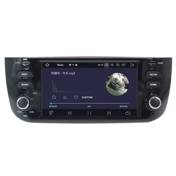 Aotsr Android 9.0 GPS navigacija Avto DVD Predvajalnik Za Fiat Punto 2012-2018 Linea 2012+ večpredstavnostna radio snemalnik navigacijo