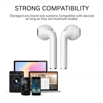 I7s TWS Brezžične Bluetooth Slušalke za LG G Pro 2 L Bello Lite / G Flex 2 G4 Premagal G4s X Zaslon X Cam Glasbe Slušalka Polnjenje Box