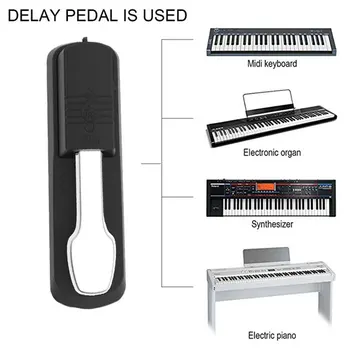 Novo Klavir Tipkovnico Vzdrževati Blažilnik Pedal za Casio Yamaha Roland Električni Klavir elektronski tipkovnico Elektronski klavir pedali