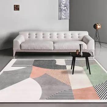 Preprost trakove barvo šivanje dnevni prostor kavč dekoracijo preprogo urad za mizo in stol, tapis spalnico, posteljo, preprogo talna obloga