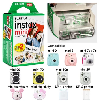 Fujifilm Instax Mini Film 3-Palčni Belega Roba Fotografskega Papirja za Polaroid FUJI Instax Mini LiPlay Mini 9 8 7s 25 70 90 Hitra Kamera