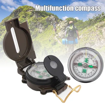 Multifunkcijski Prenosni Kompas Kampiranje, Pohodništvo Preživetje Rezervni Deli Kovinski Kompas SAL99