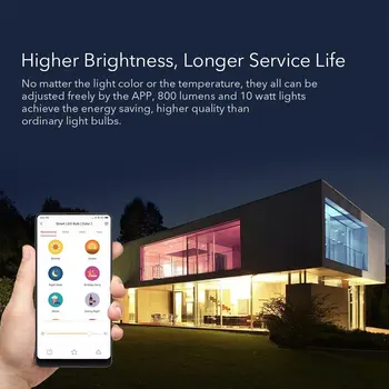 [ English Version ] Yeelight Smart LED Žarnice 1s Pisane 800 Lumnov 8.5 W E27 Limone Smart Lučka Za pametni Dom App Bela/RGB Možnost