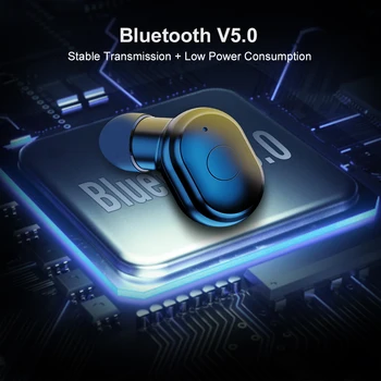 AUSDOM TW01 TWS Čepkov Brezžične Bluetooth Slušalke 20H Igra Čas CVC8.0 Šumov Šport Brezžične Slušalke Z Dvojno Mic