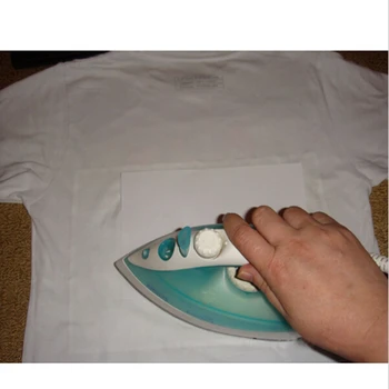 10PCS Listi T-Shirt A4 Prenos Toplote Papirja, Železa Na Inkjet Prenos Toplote Papir Za Svetlobo, barve Tkanine Krpo Toplotne Dye Črnilo