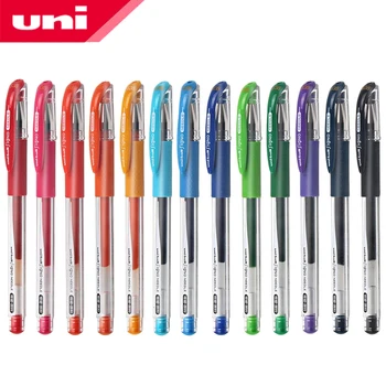10Pcs Japonska UNI za 0,38 mm Žogo v obliki Barvni Gel Peresa UM-151 Vodni osnovi 20 Barv Neobvezno Zakonsko osnovo Pero za Pisanje Nemoteno