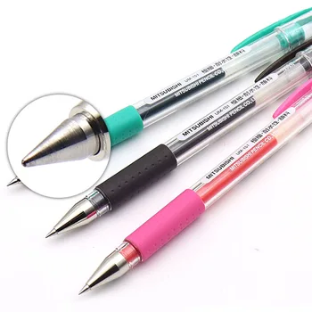 10Pcs Japonska UNI za 0,38 mm Žogo v obliki Barvni Gel Peresa UM-151 Vodni osnovi 20 Barv Neobvezno Zakonsko osnovo Pero za Pisanje Nemoteno