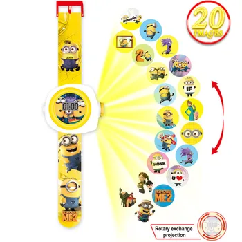 2020 Novo 3D Projekcija Otroci Watch Doraemon Risanka Modni ročne Ure Otrok Digitalna Ura Darilo Montre Enfant Vrtca Horloge Infanti